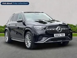 Black Used 2024 Mercedes GLE400 AMG Line Premium Estate | £62,699 (A bit pricey)