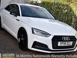 White Used 2019 Audi A5 Black Edition Coupe | £17,990 (Fair price)