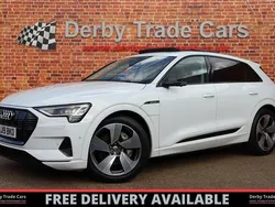 White Used 2019 Audi e-tron Advanced SUV | £24,990 (Fair price)