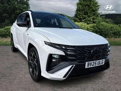 White Used 2025 Hyundai Tucson N Line SUV | £32,450