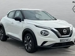 White Used 2022 Nissan Juke Acenta SUV | £12,694 (Fair price)