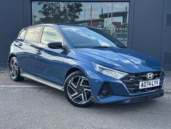 Vibrant blue Used 2024 Hyundai i20 N Line Hatchback | £20,495 (Expensive)