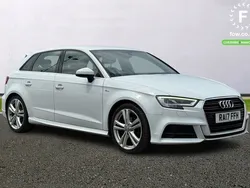White Used 2017 Audi A3 S-Line Hatchback | £12,899 (Fair price)