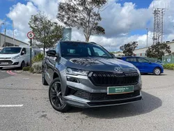 Graphite grey metallic Used 2022 Skoda Karoq SportLine SUV | £19,990 (Fair price)