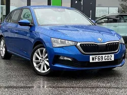 Race blue metallic Used 2019 Skoda Scala SE L Hatchback | £10,800 (Fair price)