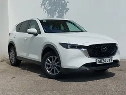 White Used 2024 Mazda CX-5 Center-Line SUV | £22,498 (Fair price)