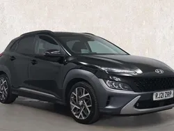 Black Used 2021 Hyundai Kona Ultimate SUV | £15,331 (Fair price)
