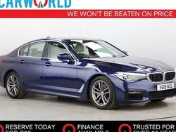 Blue Used 2019 BMW 520 M Sport Sedan | £18,990 (Good price)