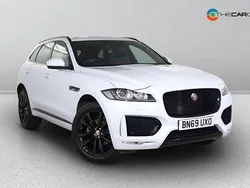 White Used 2019 Jaguar F-Pace Chequered Flag SUV | £21,475 (Good price)