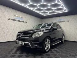 Black Used 2012 Mercedes ML250 SUV | £7,999 (A bit pricey)