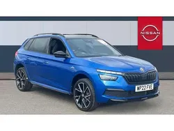 Blue Used 2022 Skoda Kamiq Monte Carlo SUV | £19,908 (Fair price)