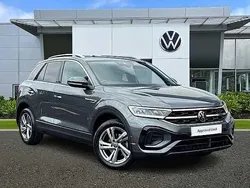 Grey Used 2022 VW T-Roc R-line SUV | £23,094 (Fair price)