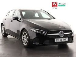 Black Used 2018 Mercedes A180 Hatchback | £12,099 (Fair price)