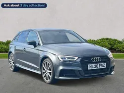Grey Used 2020 Audi A3 Black Edition Hatchback | £21,861 (A bit pricey)