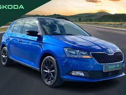 Blue Used 2020 Skoda Fabia Colour Edition Hatchback | £11,950 (Fair price)