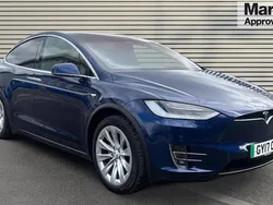 Blue Used 2017 Tesla Model X SUV | £21,012 (Super price)