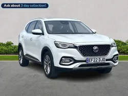 White Used 2022 MG HS Exclusive SUV | £15,455 (Fair price)