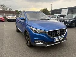 Blue Used 2019 MG ZS Exclusive Sedan | £10,495 (Fair price)