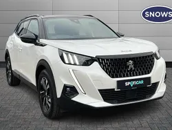White Used 2022 Peugeot 2008 GT SUV | £17,068 (Fair price)