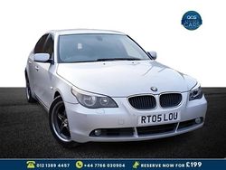 Silver Used 2005 BMW 530 Exclusive Sedan | £2,285