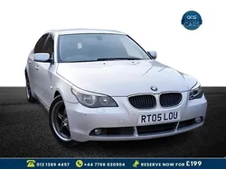 Silver Used 2005 BMW 530 Exclusive Sedan | £2,285