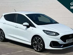 White Used 2022 Ford Fiesta ST-Line Hatchback | £14,578 (Fair price)