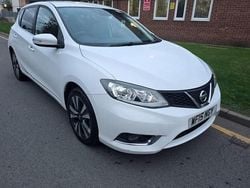 White Used 2015 Nissan Pulsar N-TEC Hatchback | £4,495 (Fair price)