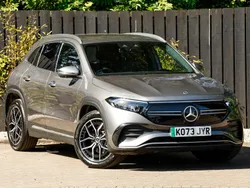 Mountain grey metallic Used 2024 Mercedes EQA350 AMG Line Premium SUV | £30,998 (Expensive)