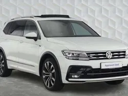 White Used 2020 VW Tiguan Allspace R-line SUV | £28,650 (Expensive)