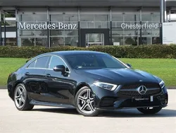 Black Used 2020 Mercedes CLS300 AMG line Coupe | £23,450