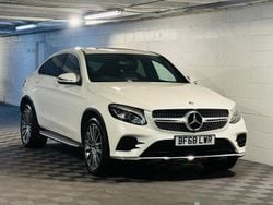 White Used 2018 Mercedes GLC250 AMG Line Premium Coupe | £15,989 (Good price)