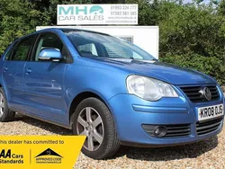 Blue Used 2008 VW Polo Match Hatchback | £1,995 (Fair price)