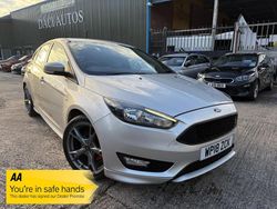 Silver Used 2018 Ford Focus ST-Line X Hatchback | £6,495 (Good price)