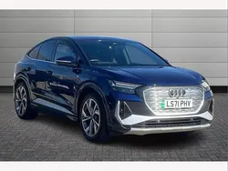 Blue Used 2021 Audi Q4 e-tron Comfort SUV | £25,250 (Expensive)