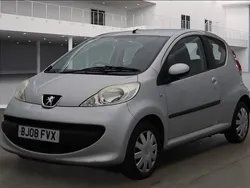 Silver Used 2008 Peugeot 107 Hatchback | £4,995 (Expensive)