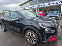 Black Used 2018 Citroën C3 PureTech Hatchback | £7,790 (Fair price)