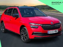 Red Used 2022 Skoda Kamiq Monte Carlo SUV | £16,606 (Fair price)