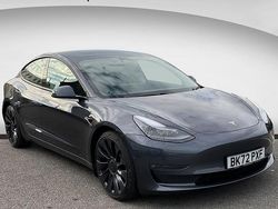 Used 2022 Tesla Model 3 Performance Sedan | £27,190 (A bit pricey)