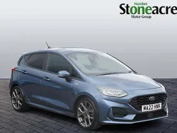 Blue Used 2022 Ford Fiesta ST-Line Hatchback | £11,750 (Fair price)