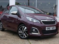 Purple Used 2017 Peugeot 108 Allure Top Hatchback | £3,499 (Good price)
