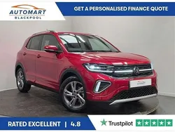 Red Used 2024 VW T-Cross R-line SUV | £25,995 (A bit pricey)
