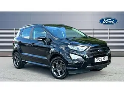 Black Used 2022 Ford Ecosport ST-Line SUV | £12,560 (Good price)
