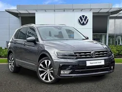 Indium grey Used 2017 VW Tiguan R-line SUV | £20,742 (Fair price)
