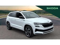 White New 2025 Skoda Karoq SportLine SUV | £33,573 (Super price)