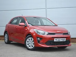 Red Used 2022 Kia Rio Hatchback | £11,450 (Fair price)