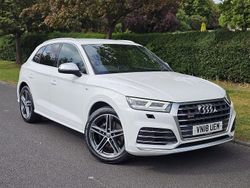 White Used 2018 Audi SQ5 SUV | £20,990 (Fair price)