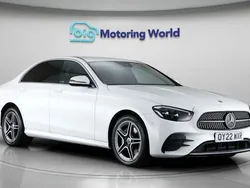 White Used 2022 Mercedes E300 AMG line Sedan | £27,800 (Fair price)
