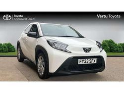 White Used 2023 Toyota Aygo PURE Hatchback | £14,853 (Fair price)