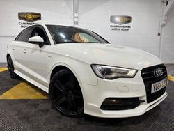 White Used 2014 Audi A3 S-Line Sedan | £8,950 (Fair price)