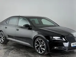 Black Used 2019 Skoda Superb SportlinePlus Hatchback | £15,200 (Good price)